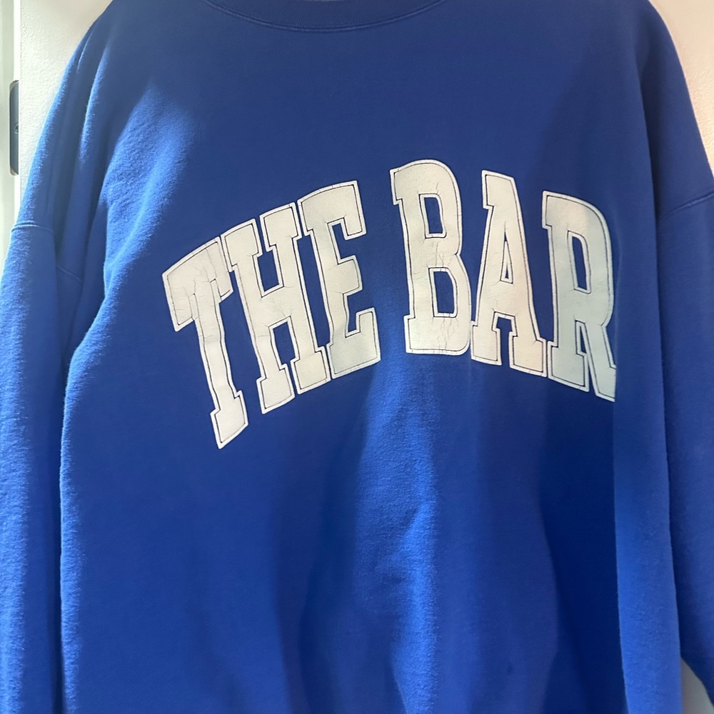 The Bar Sweatshirt Blue
